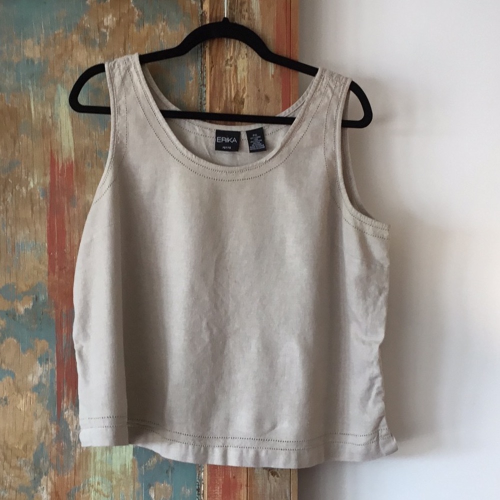 Beige tank top